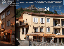 Tablet Screenshot of hotel-le-bellevue.fr